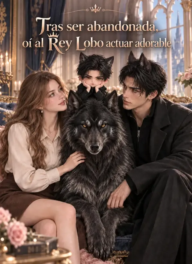 Portada de Tras ser abandonada, oí al Rey Lobo actuar adorable