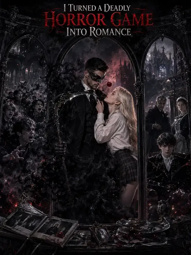 I Turned A Deadly Horror Game Into Romance cover