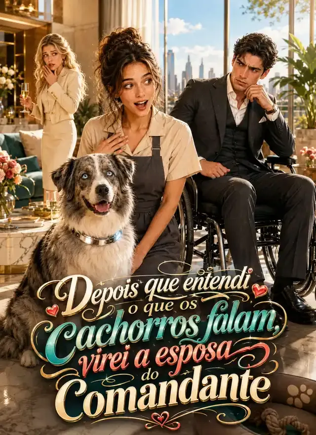Capa de Depois que entendi o que os cachorros falam, virei a esposa do comandante