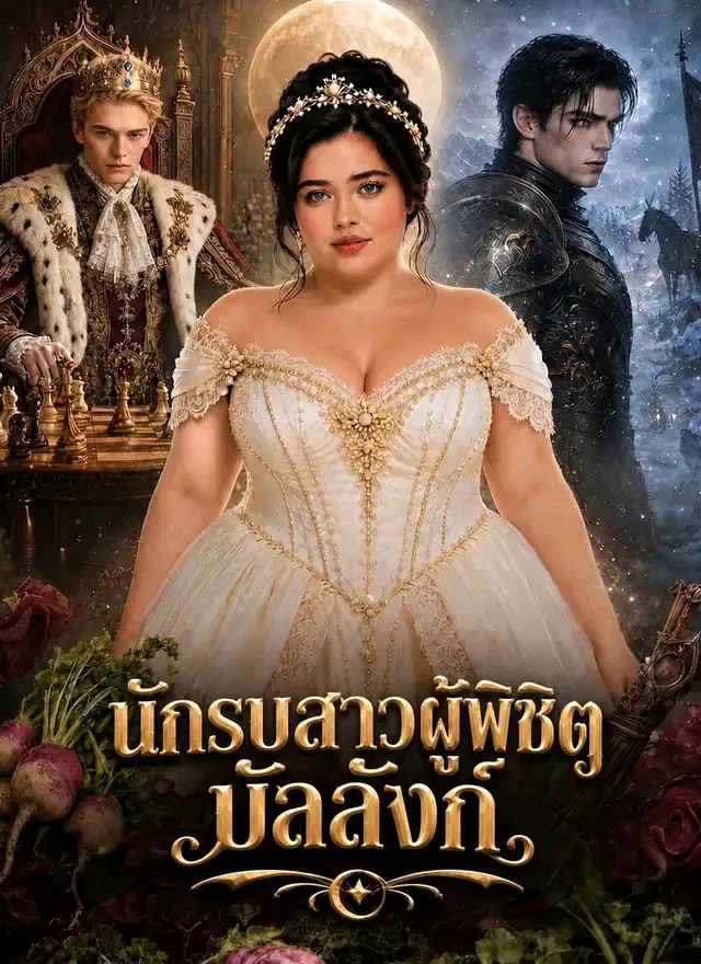 หน้าปกนักรบสาวผู้พิชิตบัลลังก์