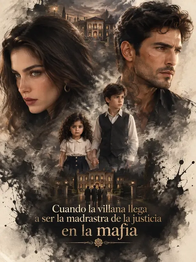 Portada de Cuando la villana llega a ser la madrastra de la justicia en la mafia