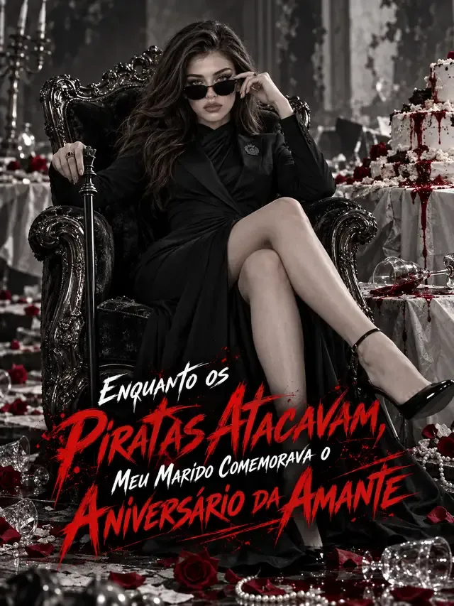 Capa de Enquanto os Piratas Atacavam, Meu Marido Comemorava o Aniversário da Amante