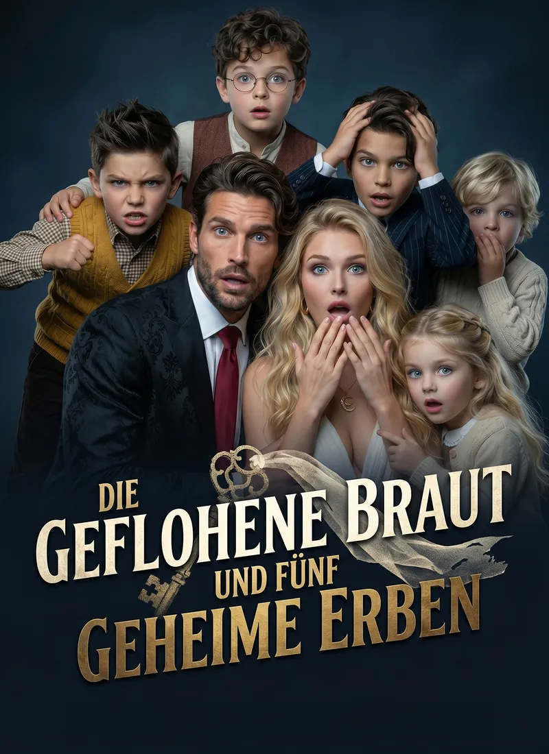 Cover von Die geflohene Braut und fünf geheime Erben