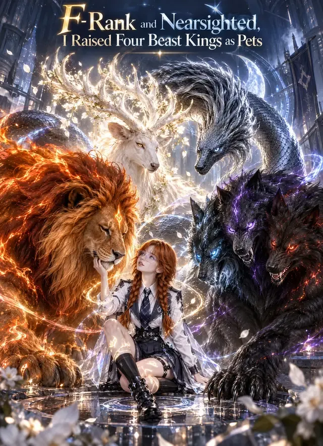 F-Rank and Nearsighted, I Raised Four Beast Kings as Pets cover