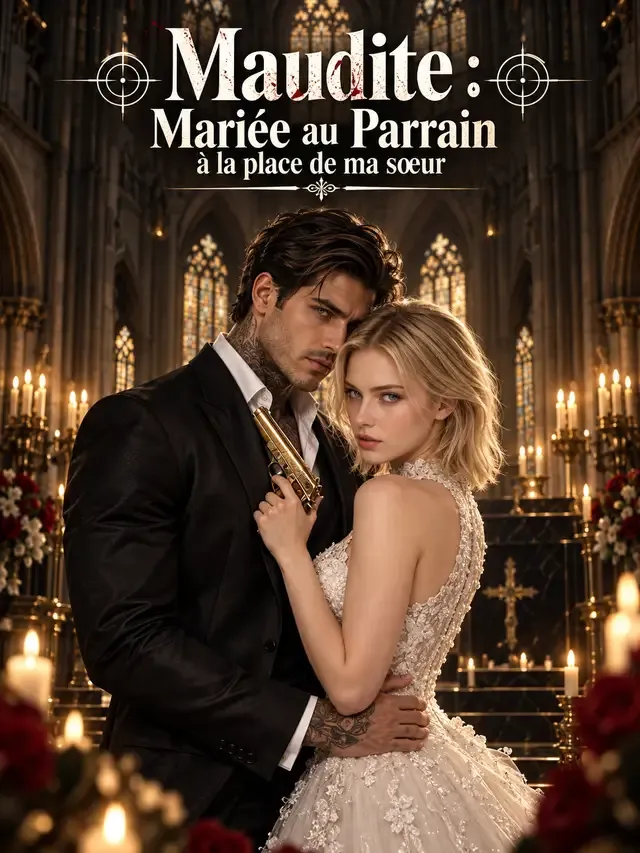 Couverture de Maudite : Mariée au Parrain à la place de ma sœur