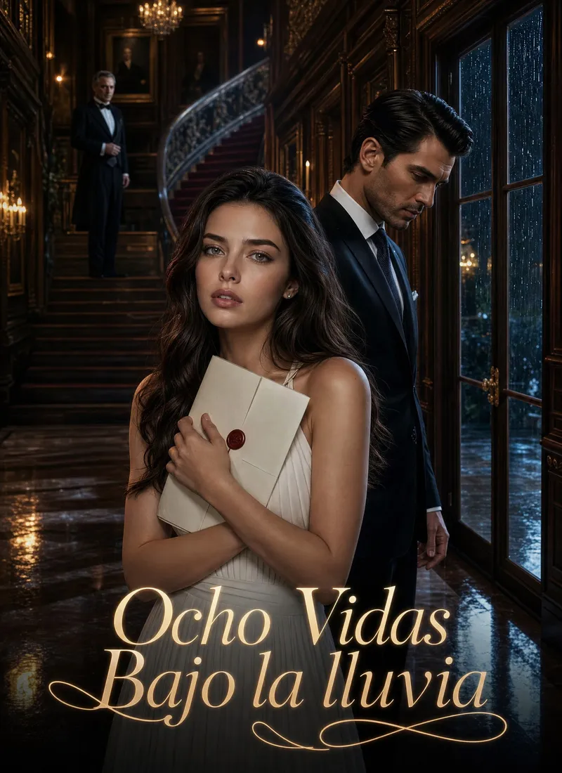 Portada de [Doblado]Ocho vidas bajo la lluvia