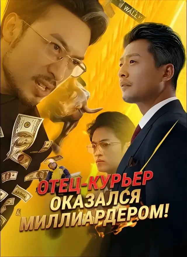 Обложка «Отец-курьер оказался миллиардером!»