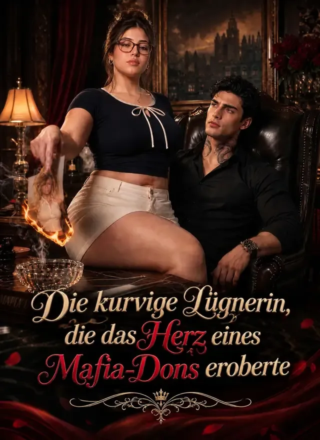 Cover von Die kurvige Lügnerin, die das Herz eines Mafia-Dons eroberte