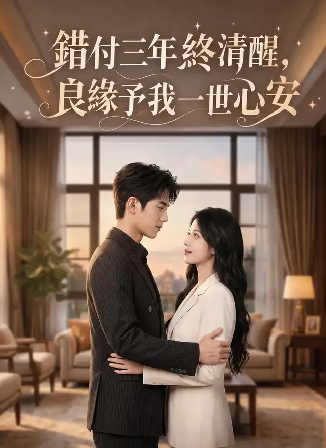 《錯付三年終清醒，良緣予我一世心安》封面