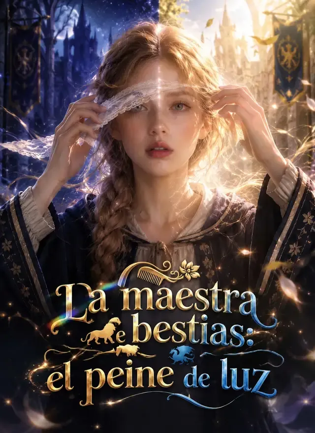 Portada de La maestra de bestias: el peine de luz