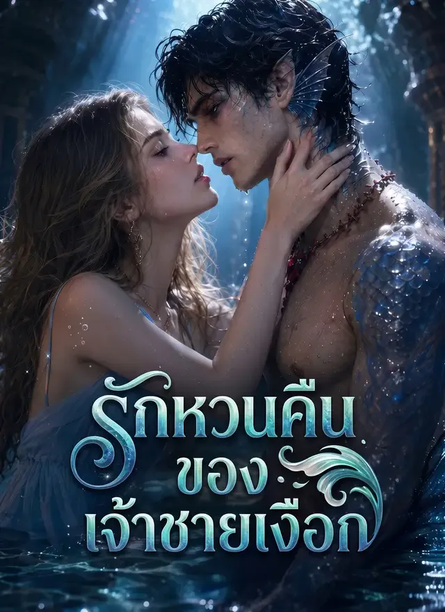 หน้าปกรักหวนคืนของเจ้าชายเงือก