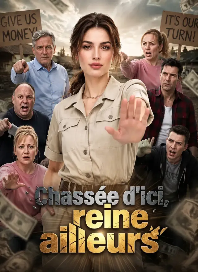 Couverture de Chassée d'ici, reine ailleurs