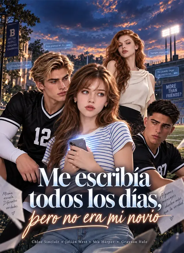 Portada de Me escribía todos los días, pero no era mi novio