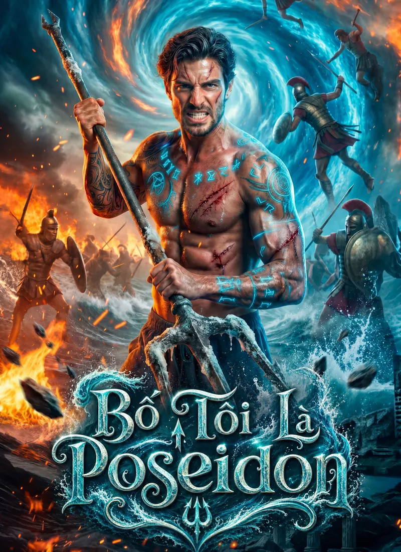 Ảnh bìa Bố Tôi Là Poseidon