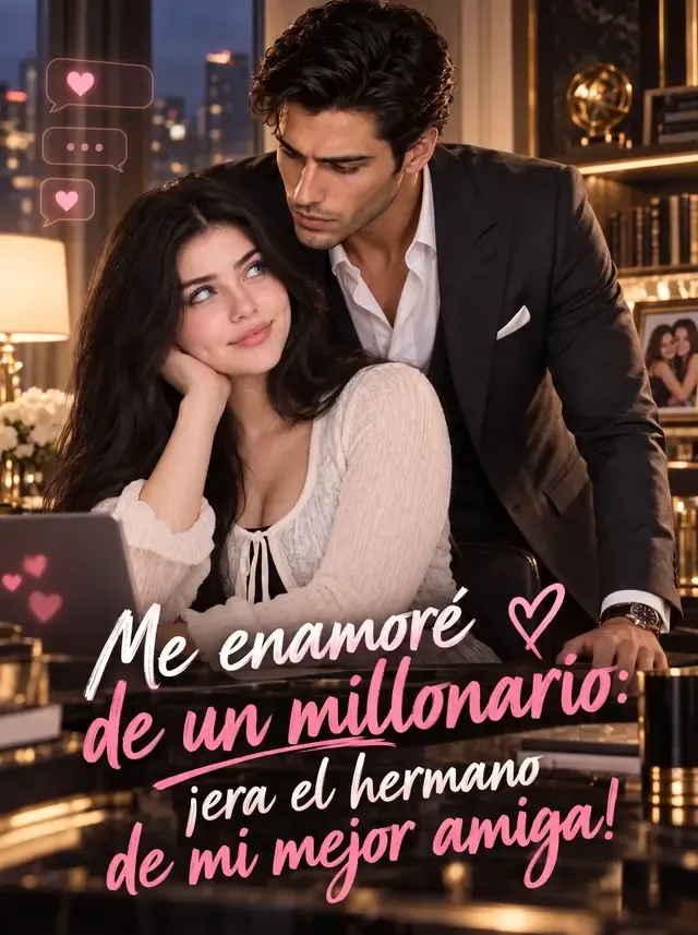 Portada de Me enamoré de un millonario: ¡era el hermano de mi mejor amiga!