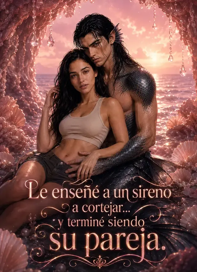 Portada de Le enseñé a un sireno a cortejar... y terminé siendo su pareja.