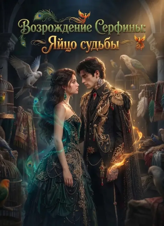 Обложка «Возрождение Серфины: Яйцо судьбы»