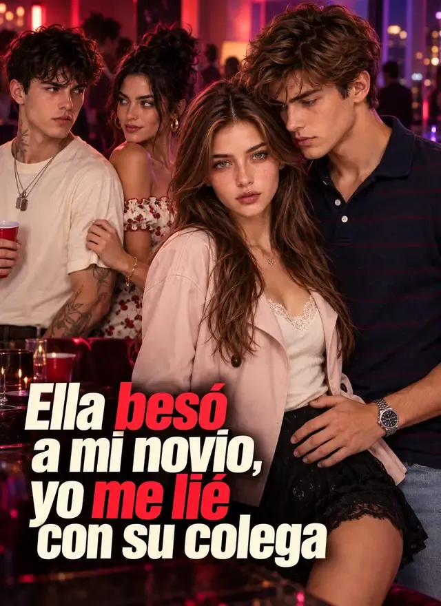 Portada de Ella besó a mi novio, yo me lié con su colega