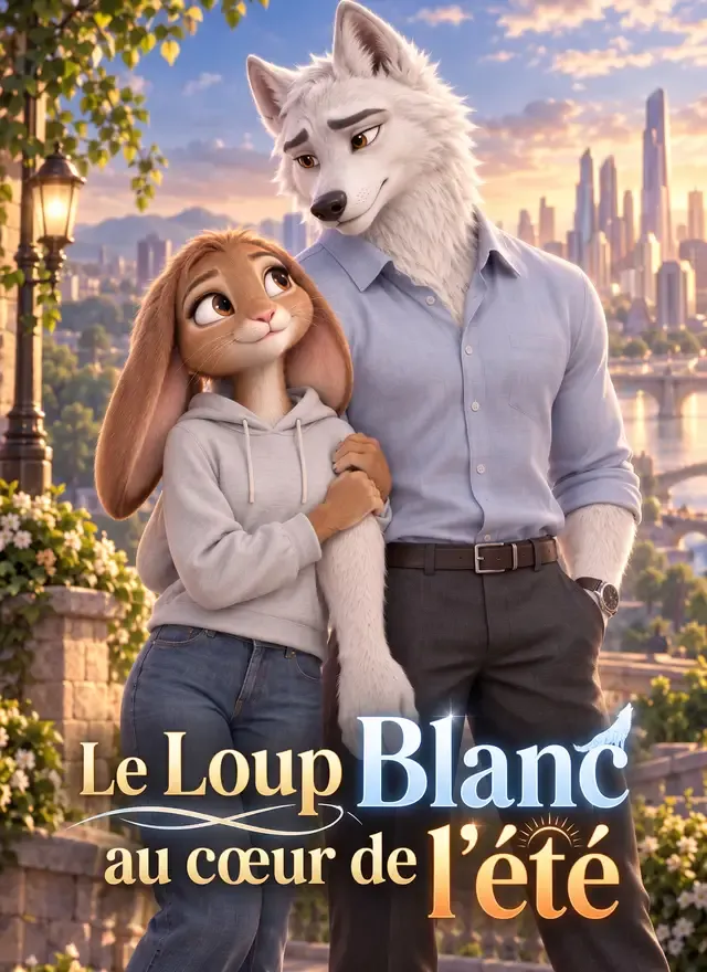 Couverture de Le Loup Blanc au cœur de l’été