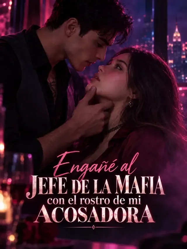 Portada de Engañé al jefe de la mafia con el rostro de mi acosadora