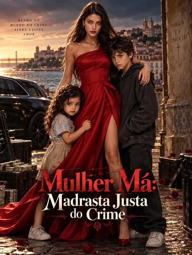 Capa de Mulher Má: Madrasta Justa do Crime
