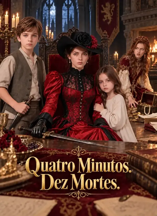 Capa de Quatro Minutos. Dez Mortes.
