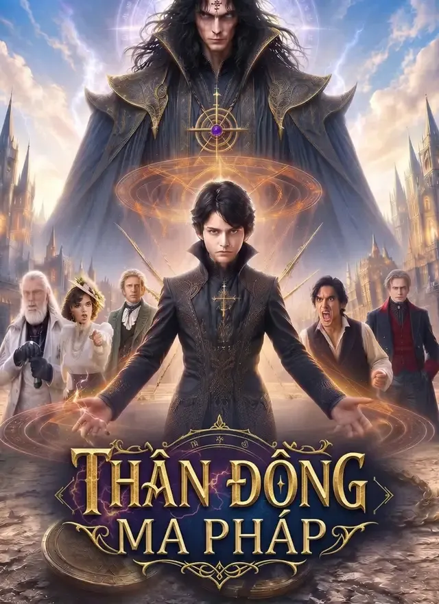 Ảnh bìa Thần Đồng Ma Pháp