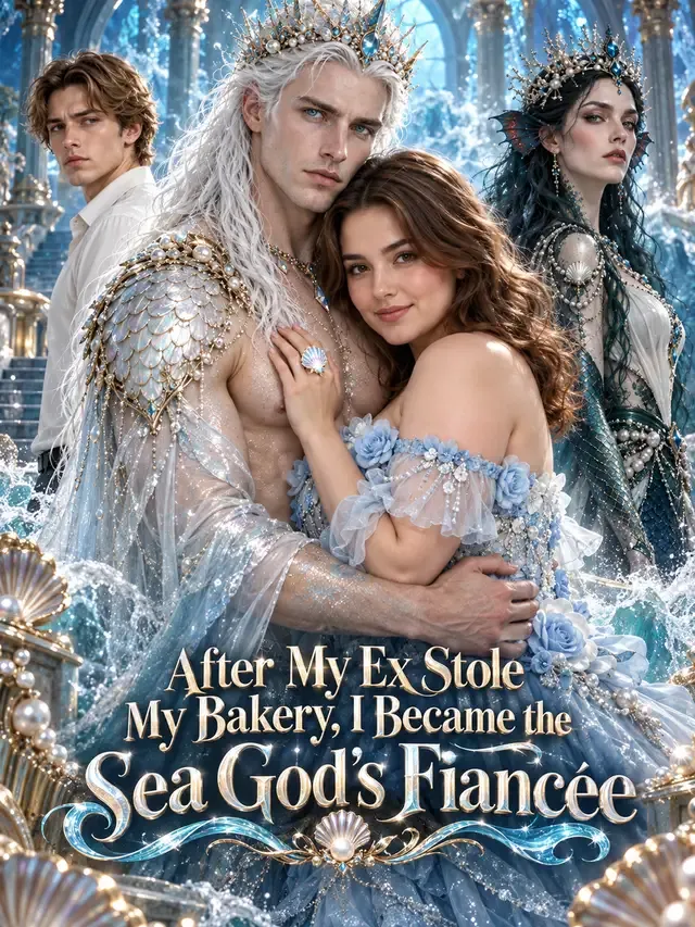 After My Ex Stole My Bakery, I Became the Sea God's Fiancée cover
