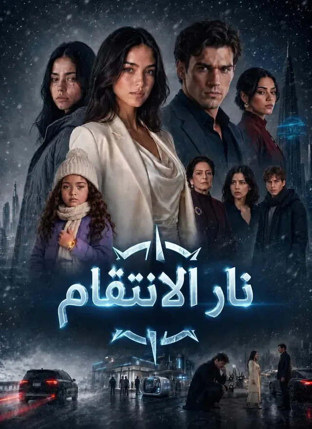 غلاف نار الانتقام