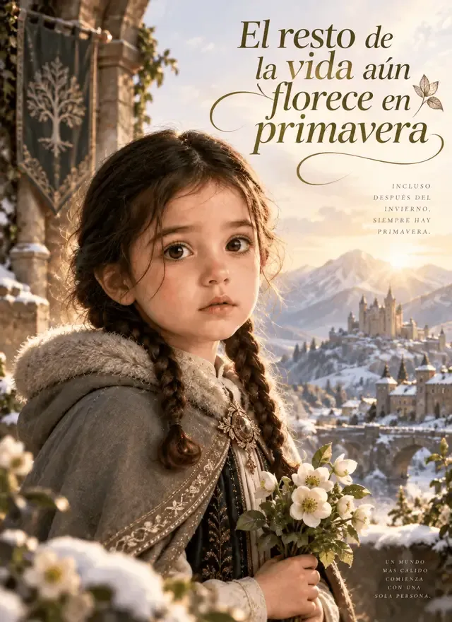Portada de El resto de la vida aún florece en primavera