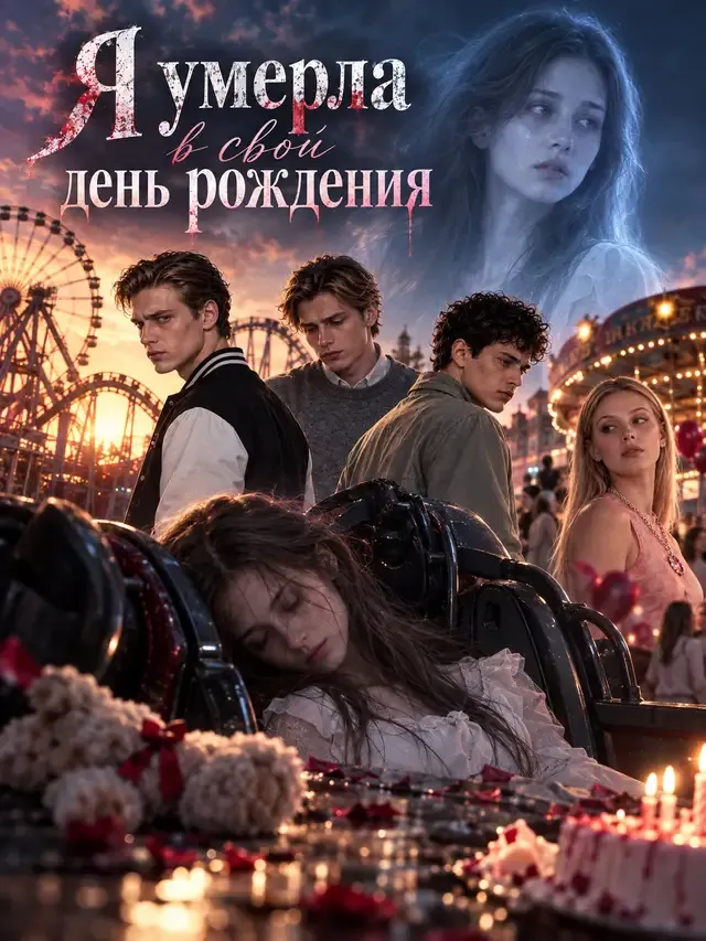 Обложка «Я умерла в свой день рождения»