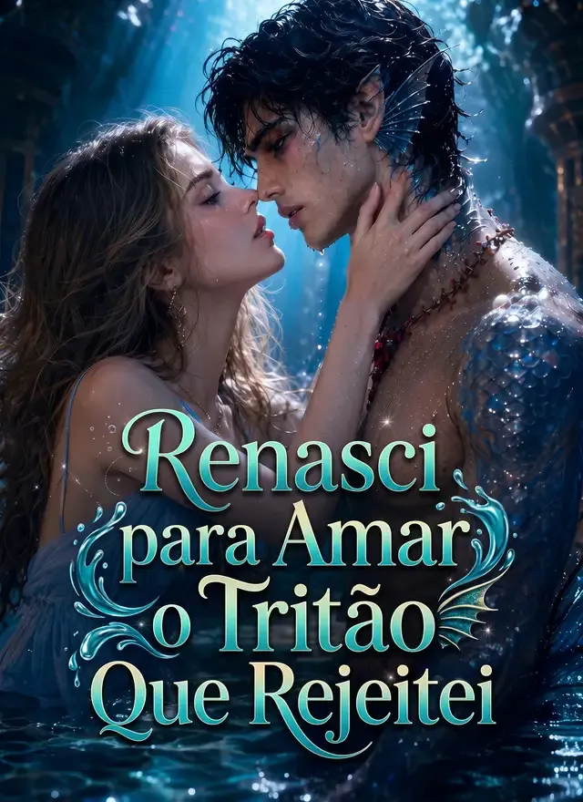 Capa de Renasci para Amar o Tritão Que Rejeitei