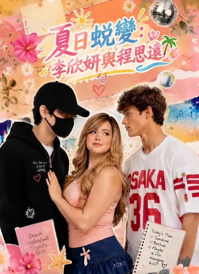 《夏日蛻變：李欣妍與程思遠》封面