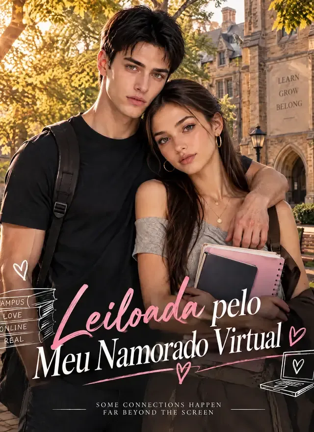 Capa de Leiloada pelo Meu Namorado Virtual