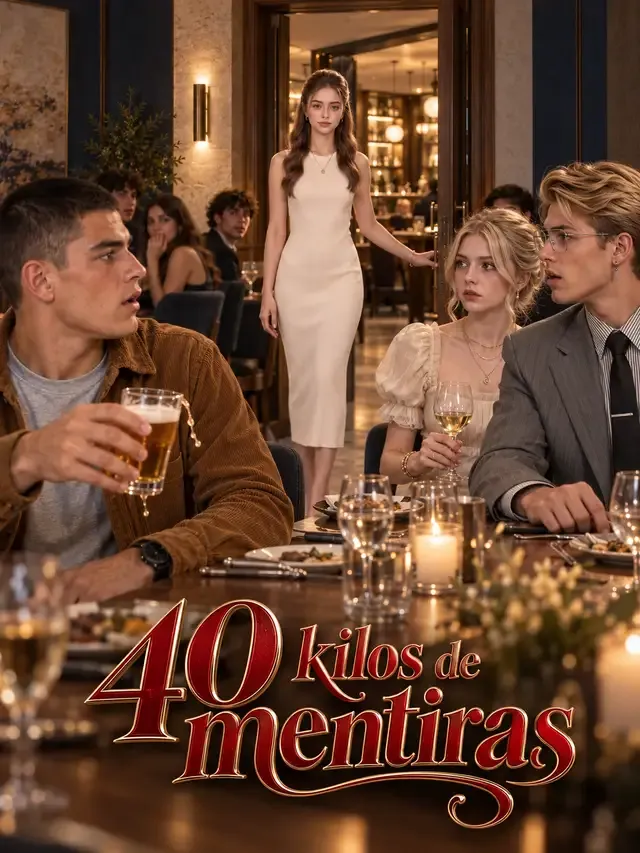 Portada de 40 kilos de mentiras
