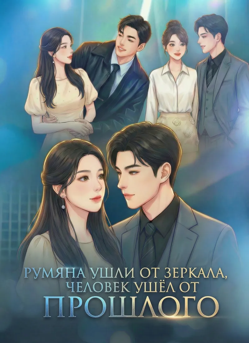 Обложка «Румяна ушли от зеркала, человек ушёл от прошлого.»