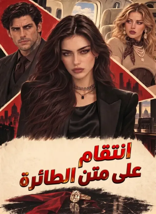 غلاف انتقام على متن الطائرة