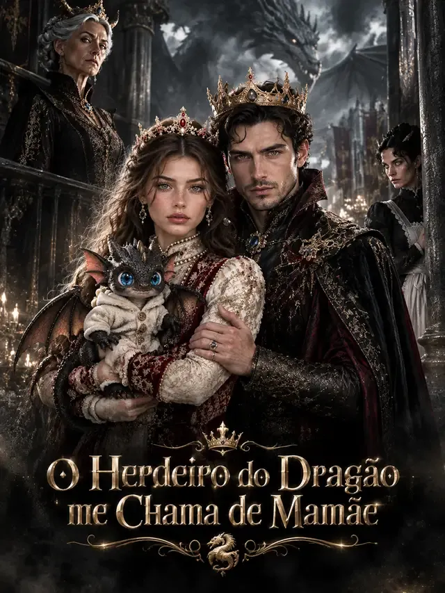 Capa de O Herdeiro do Dragão me Chama de Mamãe