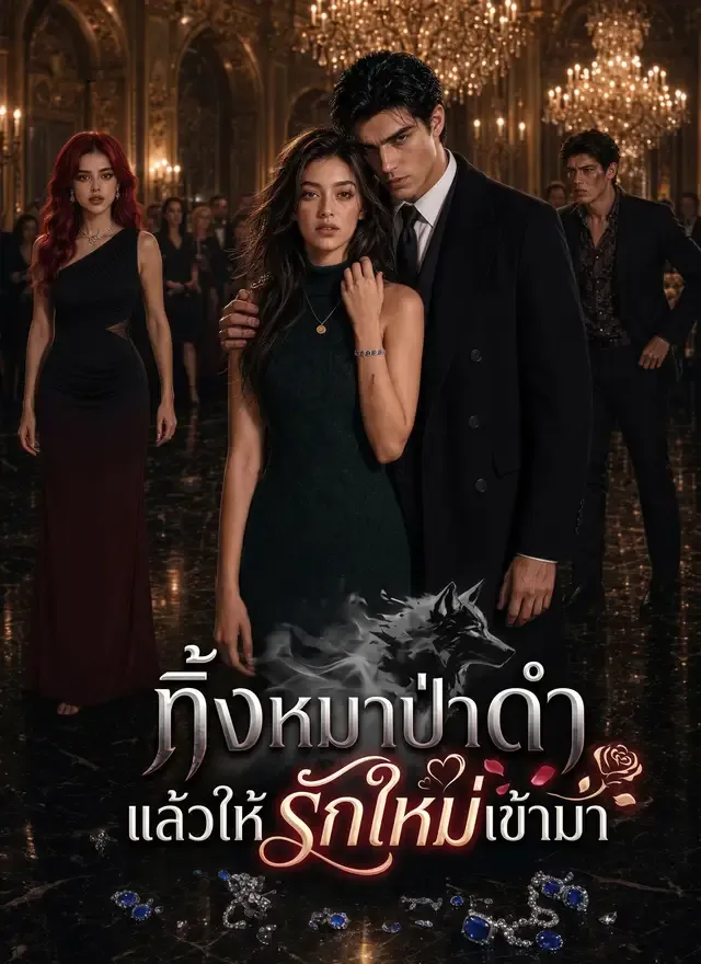 หน้าปกทิ้งหมาป่าดำ แล้วให้รักใหม่เข้ามา