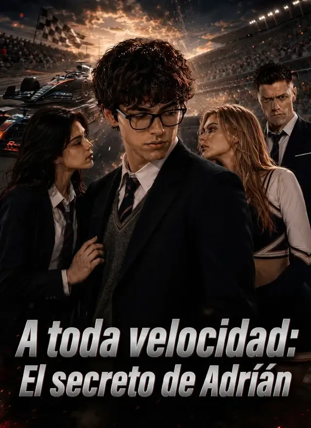 Portada de A toda velocidad: El secreto de Adrián