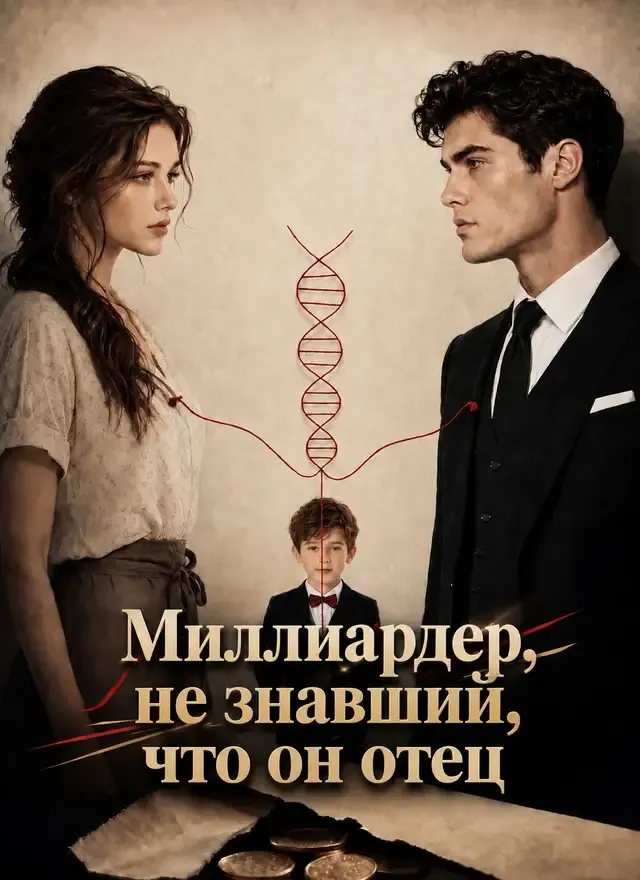 Обложка «Миллиардер, не знавший, что он — отец»