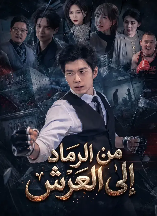 غلاف [مدبلج]من الرماد إلى العرش