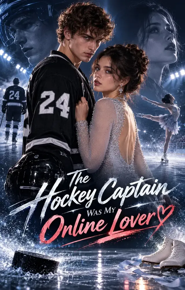 The Hockey Captain Was My Online Lover cover