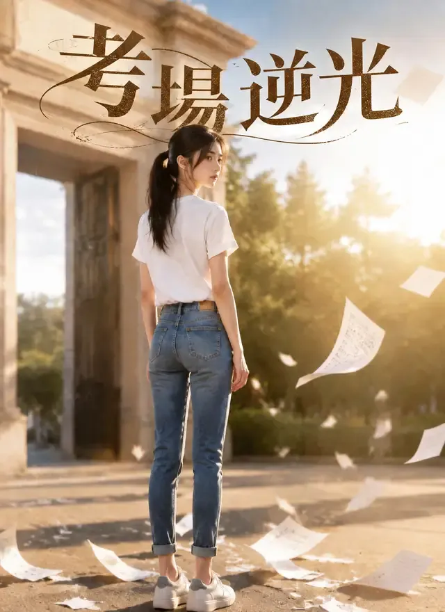 《考場逆光》封面