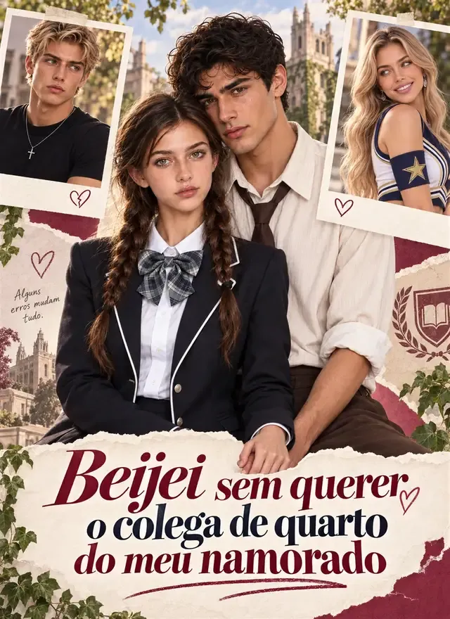 Capa de Beijei sem querer o colega de quarto do meu namorado