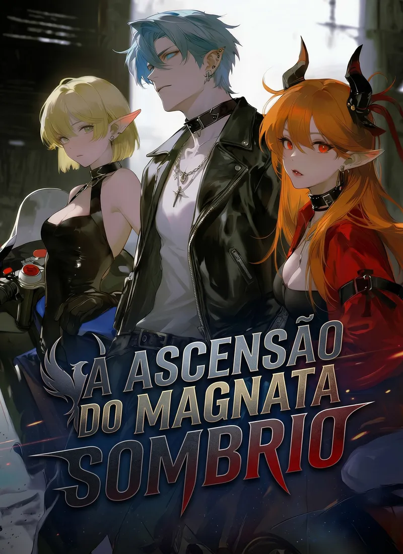 Capa de A Ascensão do Magnata Sombrio