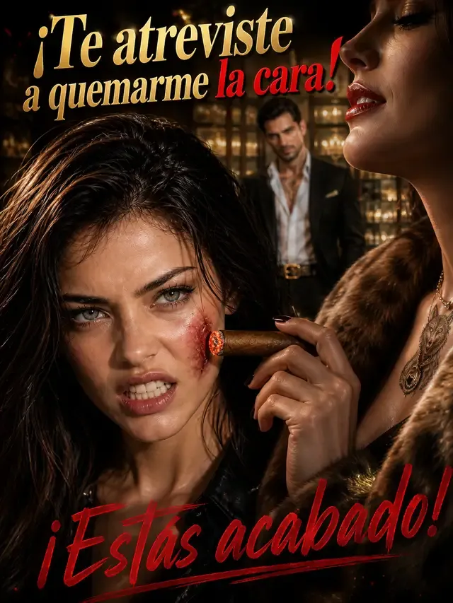 Portada de ¡Te atreviste a quemarme la cara! ¡Estás acabado!