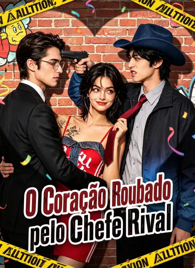 Capa de O Coração Roubado pelo Chefe Rival