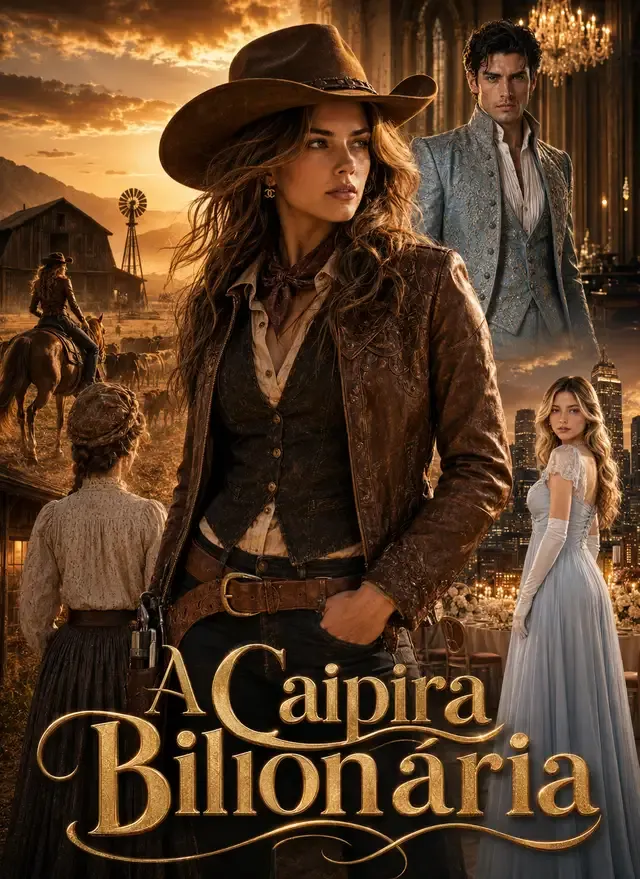 Capa de A Caipira Bilionária