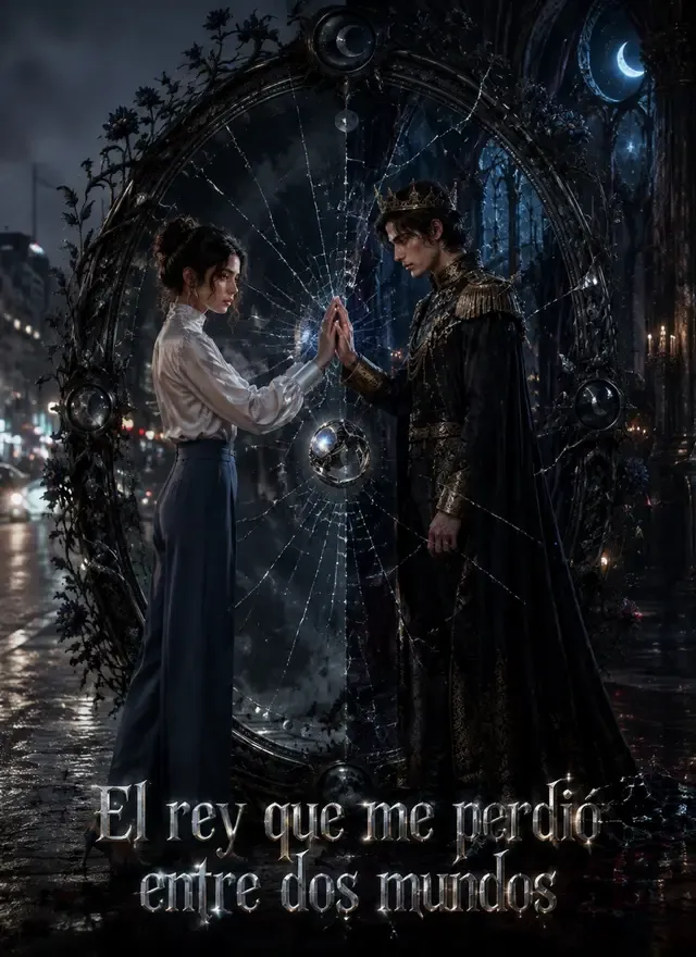 Portada de El rey que me perdió entre dos mundos